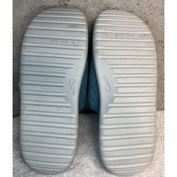 Size 10 Nike Asuna 2 x Future  Movement Mineral Teal Sequoia Slides FB9762 300